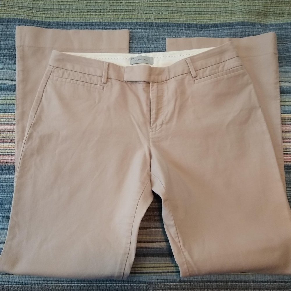 size 12L khaki modern boot Gap trousers